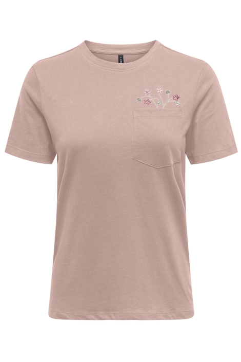 Only onlpolly life reg s/s pocket top bo